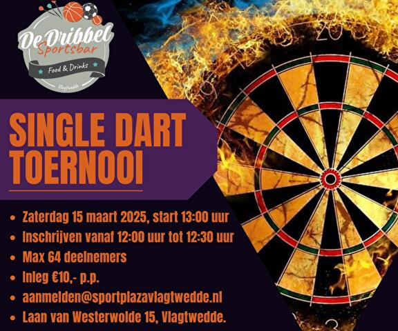 Single darttoernooi
